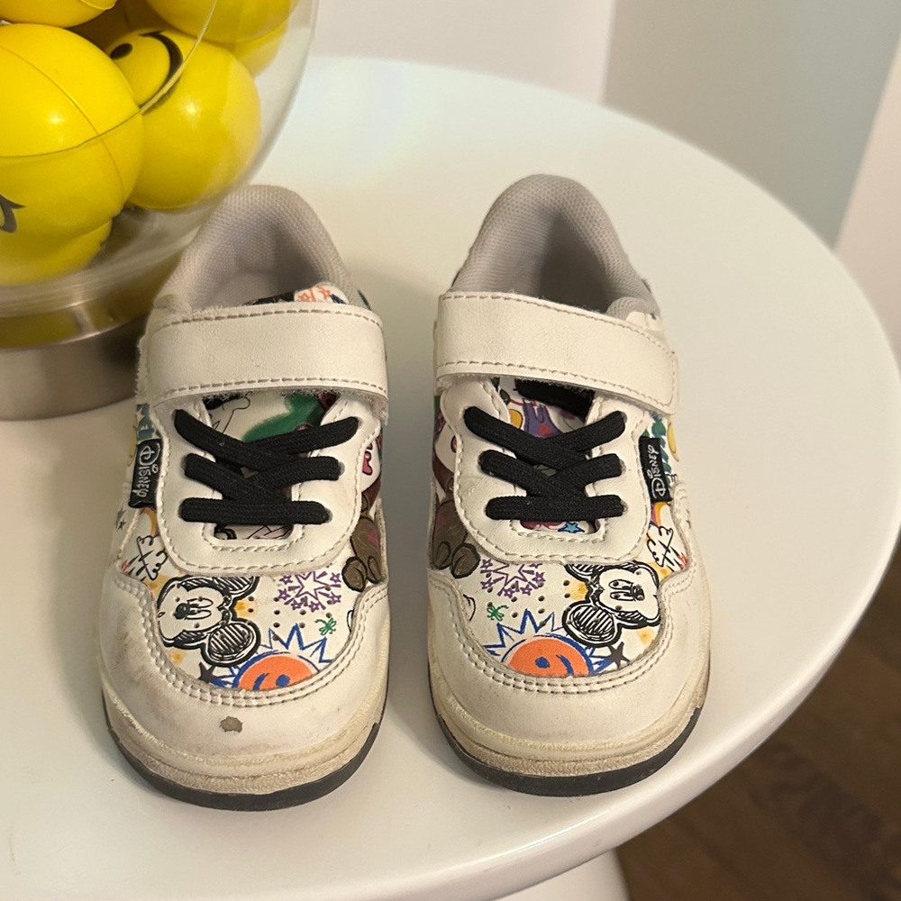 Zara Kids Sneakers with Colorful Cartoon Print